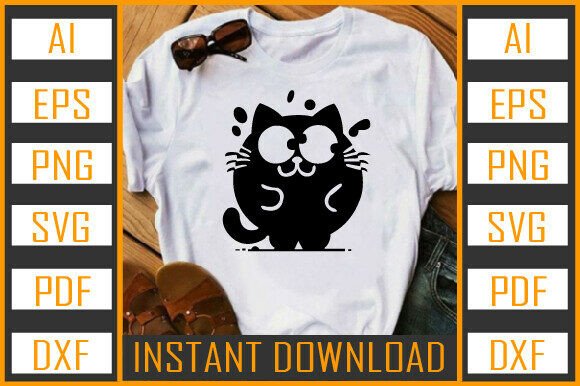 Cat Vector Silhouette 40